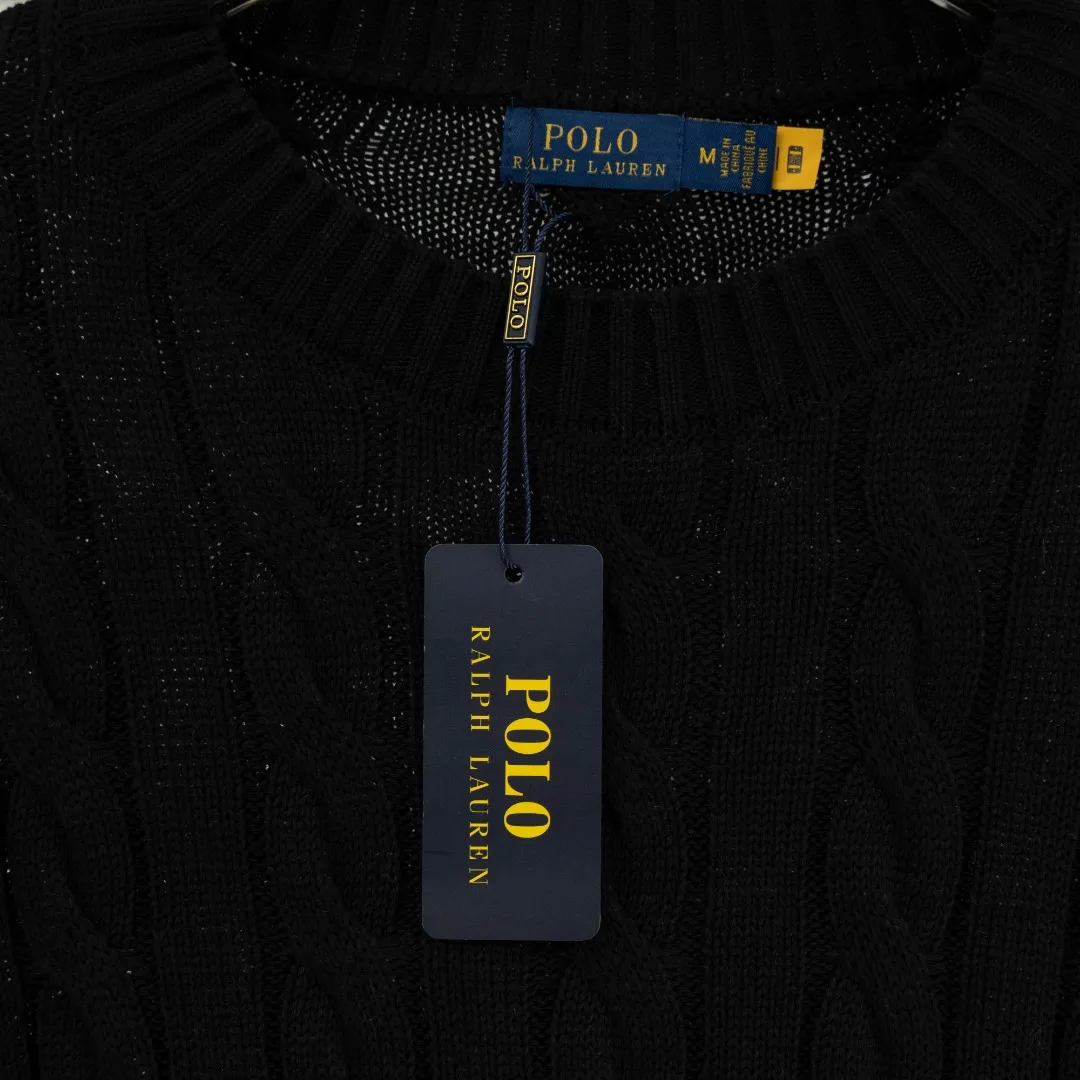P280 top version (different currencies). You can scan the code to enter the official website. Style: Ralph Lauren POLO Ralph Lauren small label embroidered knitted old money style long-sleeved sweater. Color: Picture color. Size: S-XL. Fabric: pure cotton. Accessories: full set of customized accessories. No gender distinction. Same style for men and women.